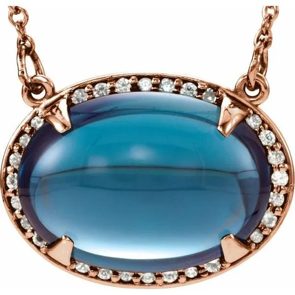 Halo-Style Necklace Gysbers Jewelry Waupun, WI