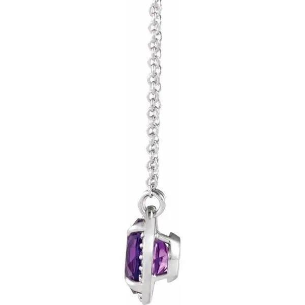 Halo-Style Necklace Image 2 McCoy Jewelers Bartlesville, OK