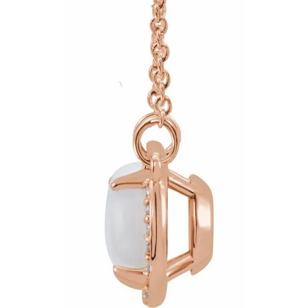 Halo-Style Necklace Image 2 The Diamond Shop, Inc. Lewiston, ID