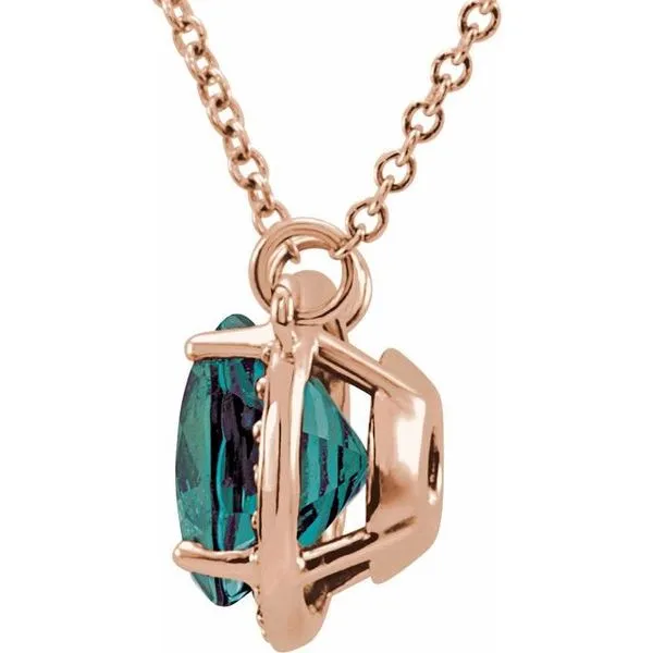 Halo-Style Necklace Image 2 M. J. Thomas Jewelers, Ltd. Stratford, CT