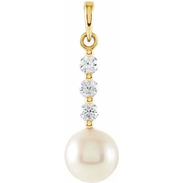 Accented Pearl Pendant Arnold's Jewelry and Gifts Logansport, IN