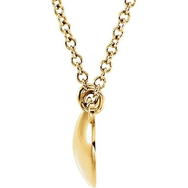 Convex Necklace Image 2 Scirto's Jewelry Lockport, NY