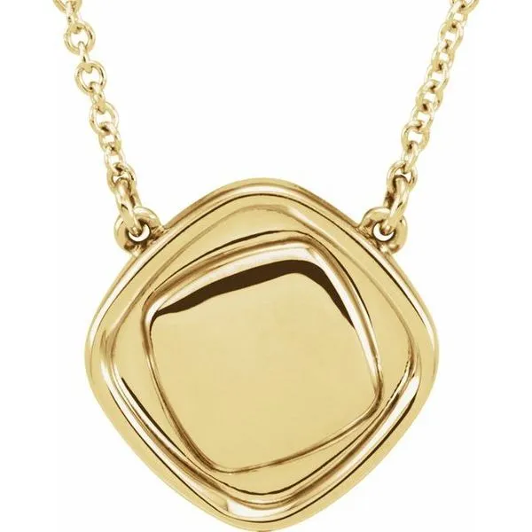 Geometric Necklace Scirto's Jewelry Lockport, NY