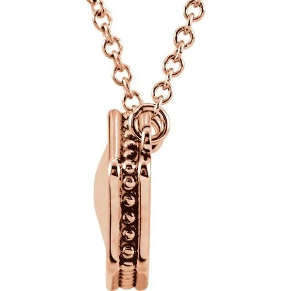 Geometric Necklace Image 2 Scirto's Jewelry Lockport, NY