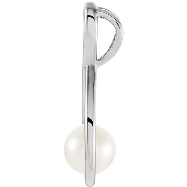 Pearl Freeform Pendant Image 2 M. J. Thomas Jewelers, Ltd. Stratford, CT
