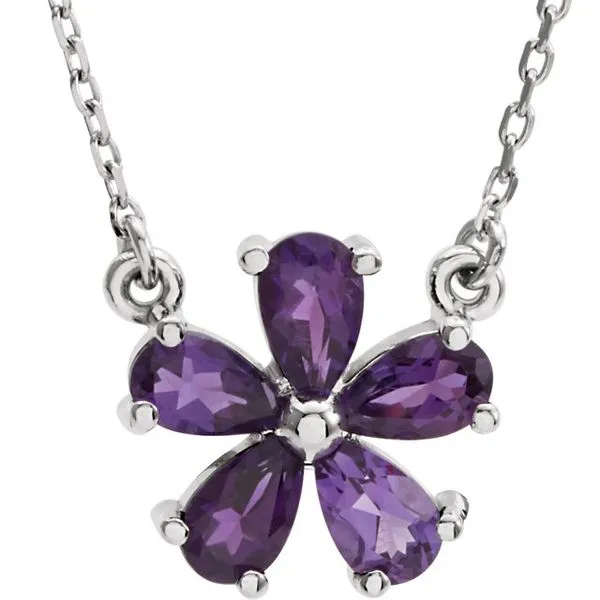 Flower Necklace Henry B. Ball Jewelers Canton, OH