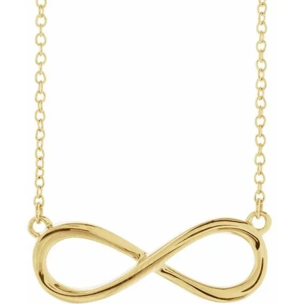 Infinity-Inspired Necklace Linwood Custom Jewelers Linwood, NJ