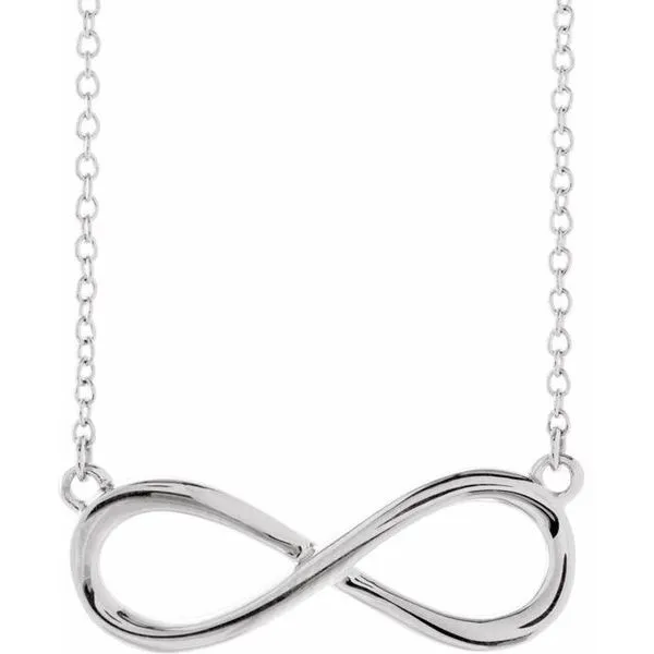 Infinity-Inspired Necklace J. Meredith Jewelers Delafield, WI