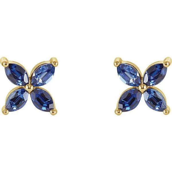 Cluster Earrings Image 2 Scirto's Jewelry Lockport, NY