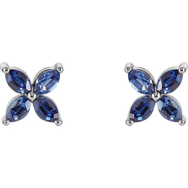 Cluster Earrings Image 2 Scirto's Jewelry Lockport, NY