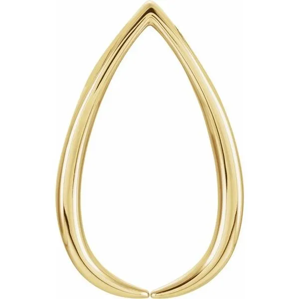 Freeform Pendant Image 3 Becky Beck's Jewelry DeKalb, IL