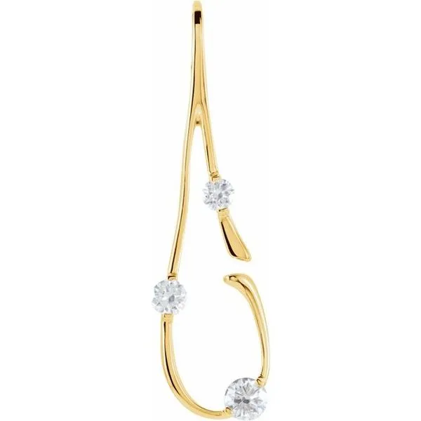 Accented Freeform Pendant James & Williams Jewelers Berwyn, IL