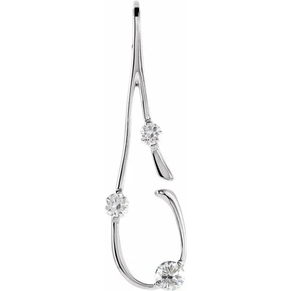 Accented Freeform Pendant Rasmussen Jewelers Spanish Fork, UT