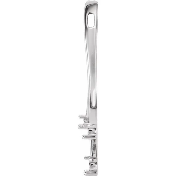 Three-Stone Freeform Pendant Image 2 Hart's Jewelers Grants Pass, OR