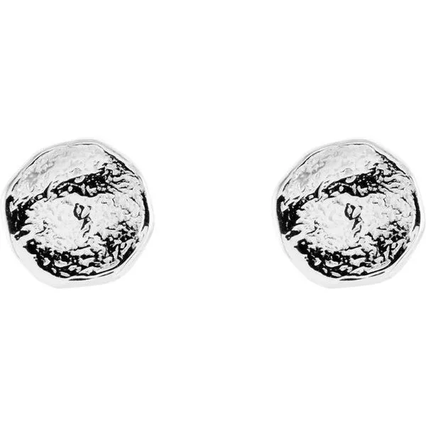 Textured Stud Earrings Image 2 Arnold's Jewelry and Gifts Logansport, IN