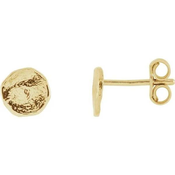 Textured Stud Earrings Jerald Jewelers Latrobe, PA
