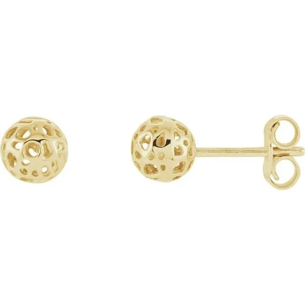 Ball Earrings Long Jewelers Chesapeake, VA