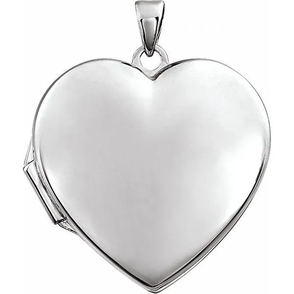 Engravable Heart Locket Hart's Jewelers Grants Pass, OR