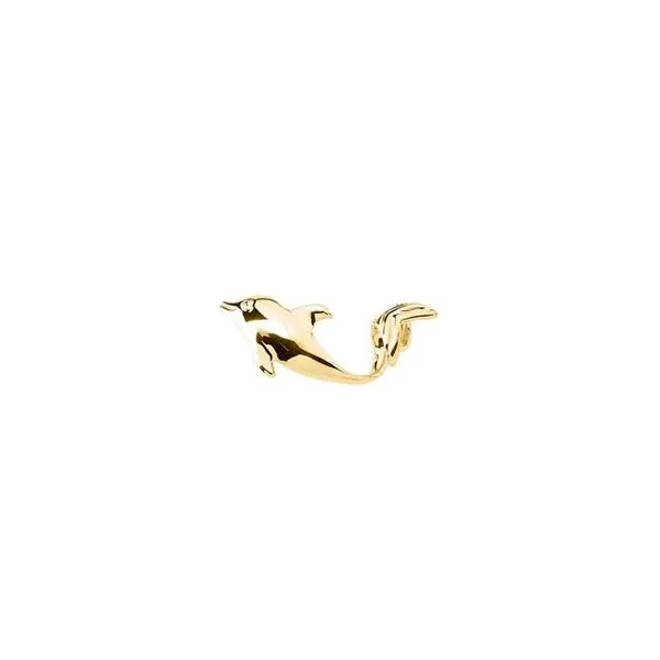 Dolphin Slide Pendant J. Meredith Jewelers Delafield, WI