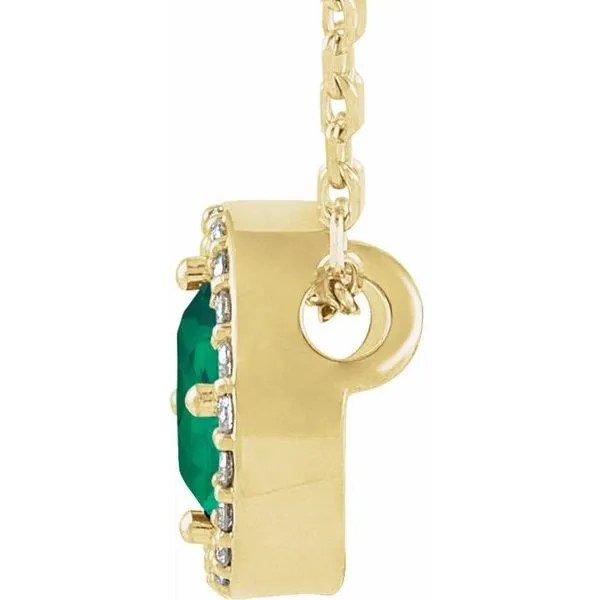 Halo-Style Necklace Image 2 Becky Beck's Jewelry DeKalb, IL