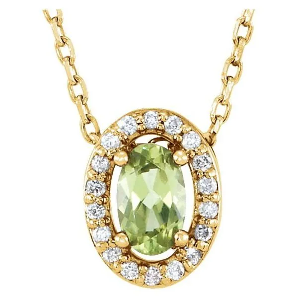 Halo-Style Necklace or Slide Pendant J. Meredith Jewelers Delafield, WI