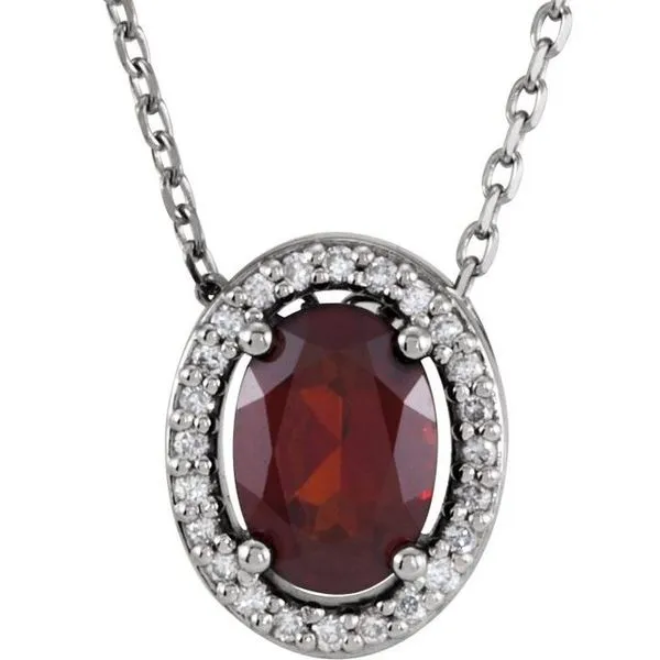 Halo-Style Necklace or Slide Pendant Leslie E. Sandler Fine Jewelry and Gemstones rockville , MD