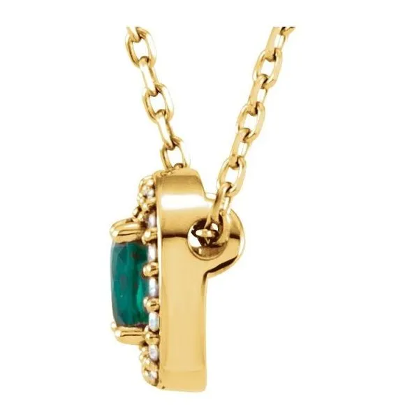 Halo-Style Necklace Image 2 Becky Beck's Jewelry DeKalb, IL