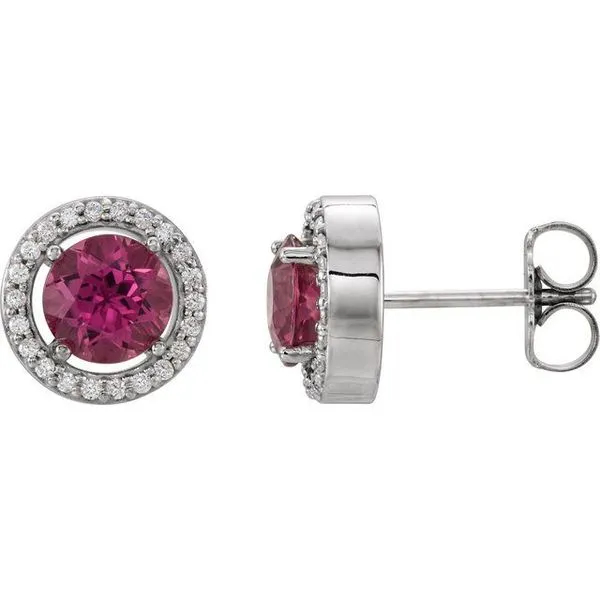 Halo-Style Earrings J. Meredith Jewelers Delafield, WI