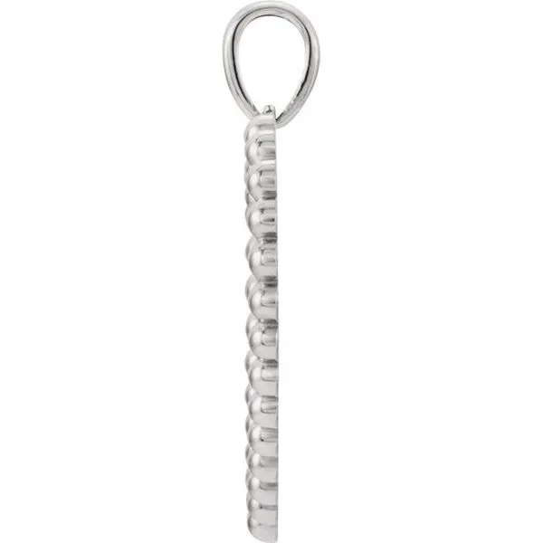 Beaded Heart Pendant Image 2 Rasmussen Jewelers Spanish Fork, UT