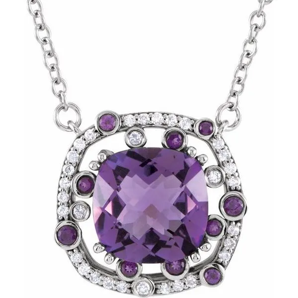 Halo-Style Necklace Holly's Jewelry Mountain Home, AR