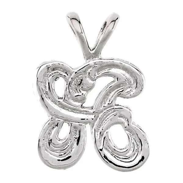 Initial Pendant Becky Beck's Jewelry DeKalb, IL