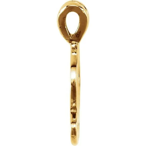 Initial Pendant Image 2 Scirto's Jewelry Lockport, NY