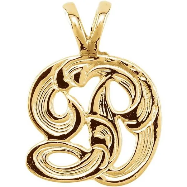 Initial Pendant Becky Beck's Jewelry DeKalb, IL