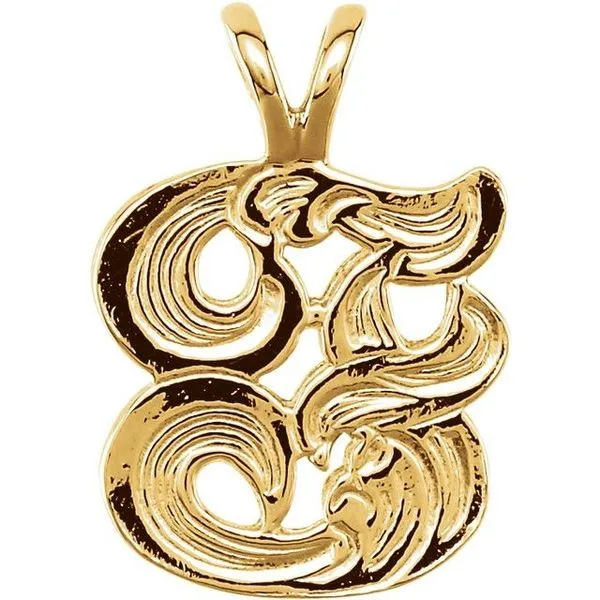 Initial Pendant Becky Beck's Jewelry DeKalb, IL