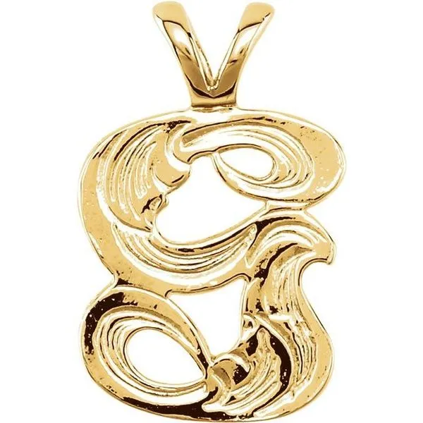 Initial Pendant Becky Beck's Jewelry DeKalb, IL