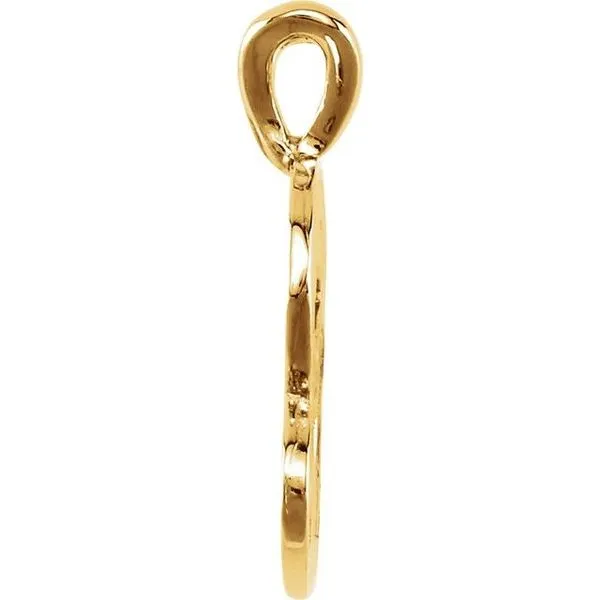 Initial Pendant Image 2 Becky Beck's Jewelry DeKalb, IL