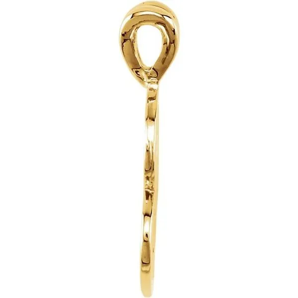 Initial Pendant Image 2 James & Williams Jewelers Berwyn, IL