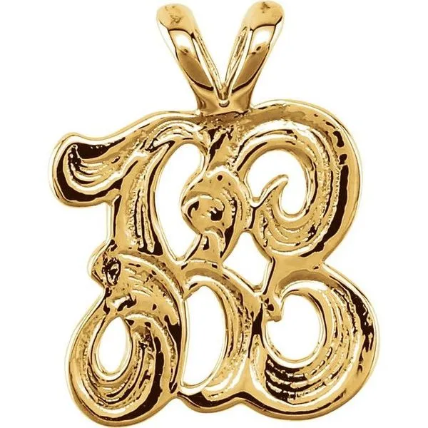 Initial Pendant Holly's Jewelry Mountain Home, AR