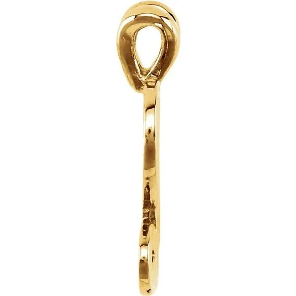 Initial Pendant Image 2 M. J. Thomas Jewelers, Ltd. Stratford, CT