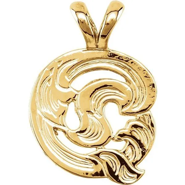 Initial Pendant Long Jewelers Chesapeake, VA