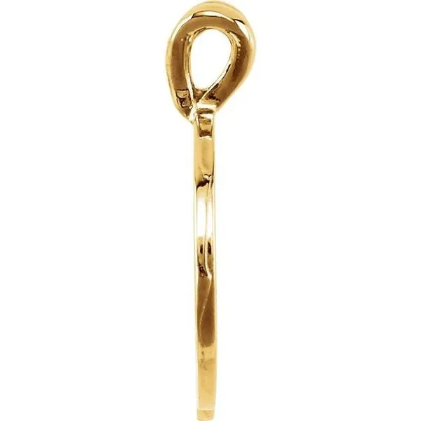 Initial Pendant Image 2 Long Jewelers Chesapeake, VA