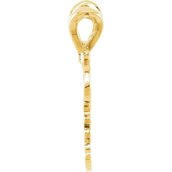 Initial Pendant Image 2 James & Williams Jewelers Berwyn, IL