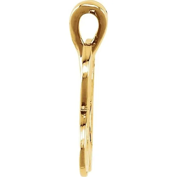 Initial Pendant Image 2 Scirto's Jewelry Lockport, NY