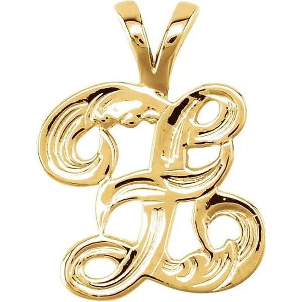 Initial Pendant Becky Beck's Jewelry DeKalb, IL