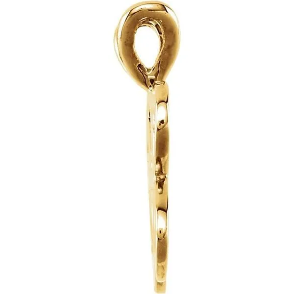 Initial Pendant Image 2 Becky Beck's Jewelry DeKalb, IL