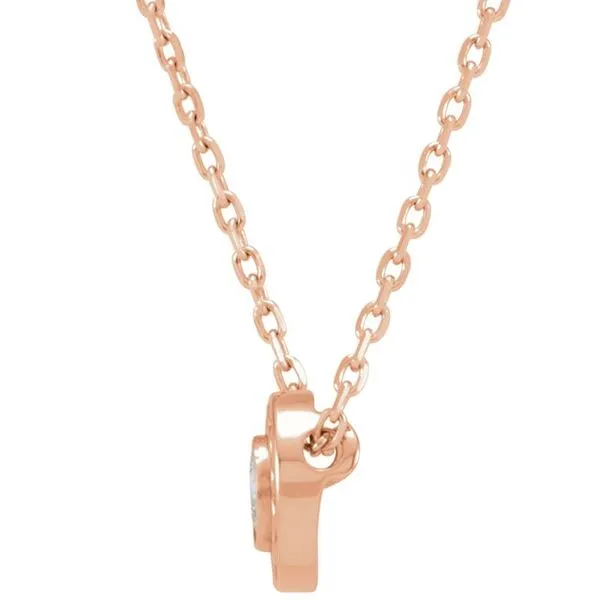 Bezel-Set Necklace Image 2 Holly's Jewelry Mountain Home, AR