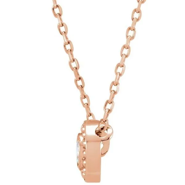 Beaded Bezel-Set Necklace Image 2 Holly's Jewelry Mountain Home, AR