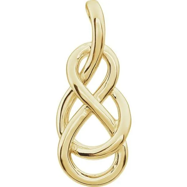 Teardrop Knot Pendant James & Williams Jewelers Berwyn, IL