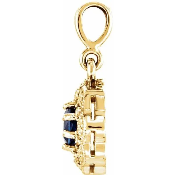 Halo-Style Pendant Image 2 Holly's Jewelry Mountain Home, AR