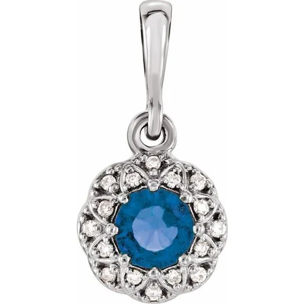 Halo-Style Pendant Holly's Jewelry Mountain Home, AR